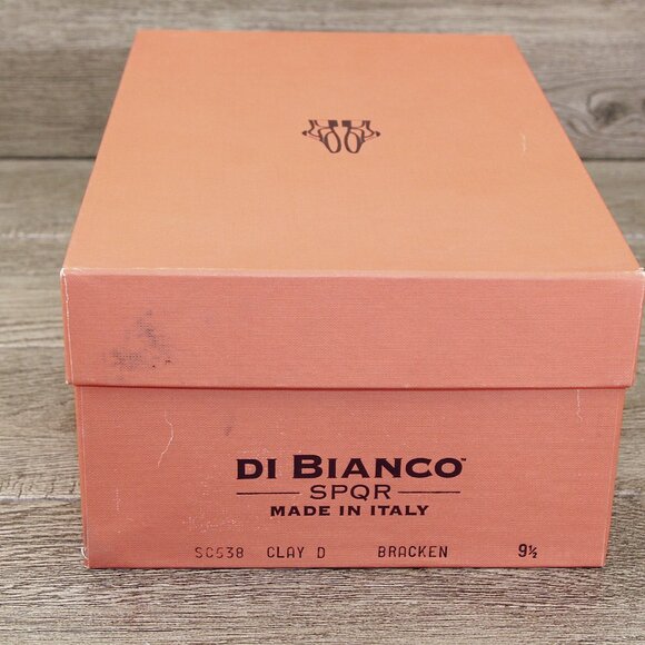 * NIB * $795 Bracken DI BIANCO Italian Derby US 9.5 M Clay * add $15 Cedar Trees